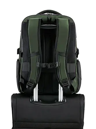 SAMSONITE | Rucksack Biz2Go 15,6 Earth Green | dunkelgrün
